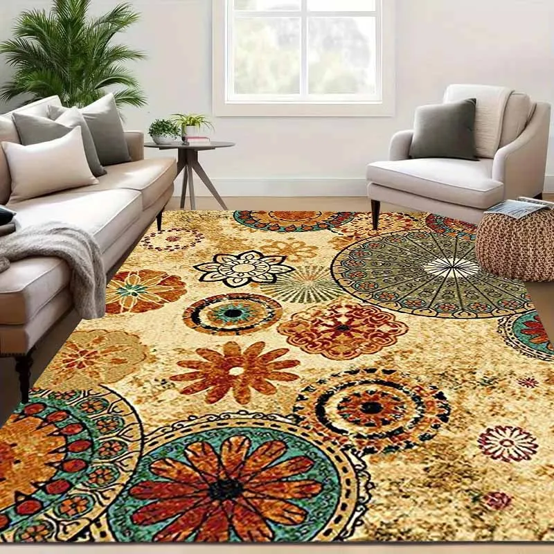 Floral Print Living Room Rug Home Decor Bedside Rugs Entryway Carpet Welcome Floor Mat Coffee Table Large Area Mat
Floral Print Living Room Rug Home Decor Bedside Rugs Entryway Carpet Welcome Floor Mat Coffee Table Large Area Mat