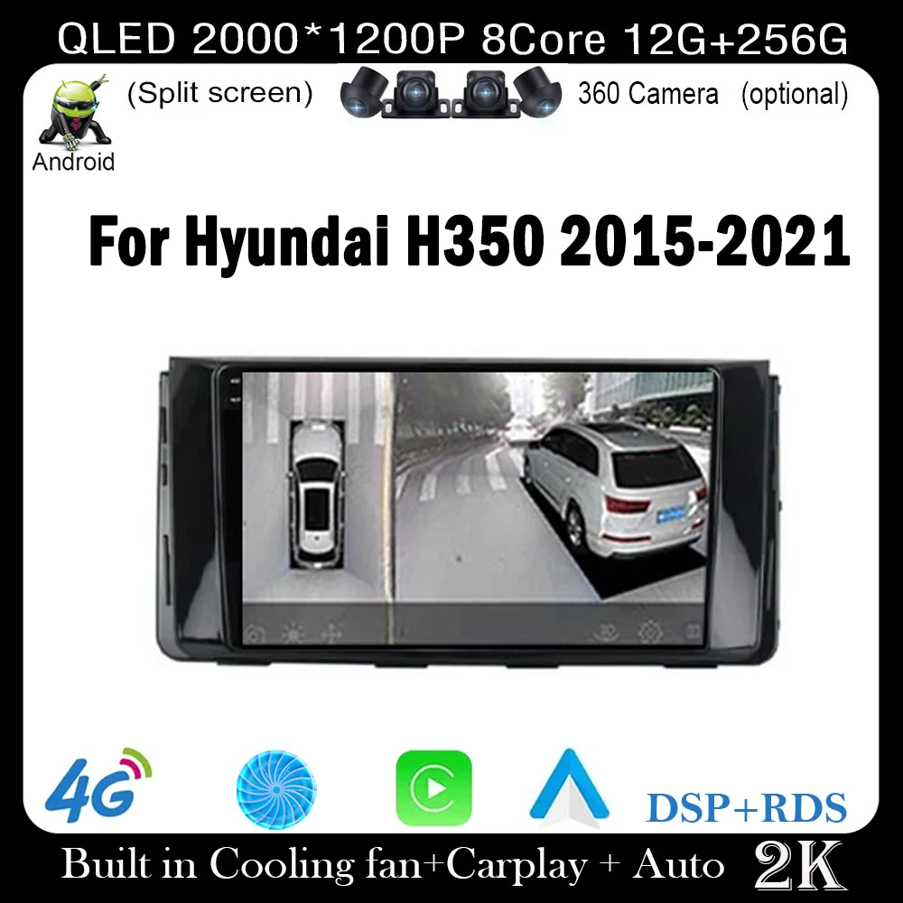 9 lnch For Hyundai H350 2015-2021 QLED Screen Car Radio Video Player Multimedia Navigation GPS IPS 4G Wifi Stereo Auto
9 lnch For Hyundai H350 2015-2021 QLED Screen Car Radio Video Player Multimedia Navigation GPS IPS 4G Wifi Stereo Auto