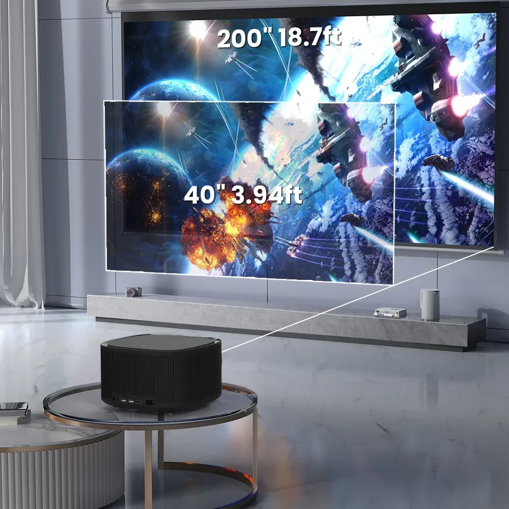Full HD 320ANSI BT5.1, 2-channel Stereo Sound Home Theater Cinema Portable Outdoor Used 1080P Video Projector
Full HD 320ANSI BT5.1, 2-channel Stereo Sound Home Theater Cinema Portable Outdoor Used 1080P Video Projector
