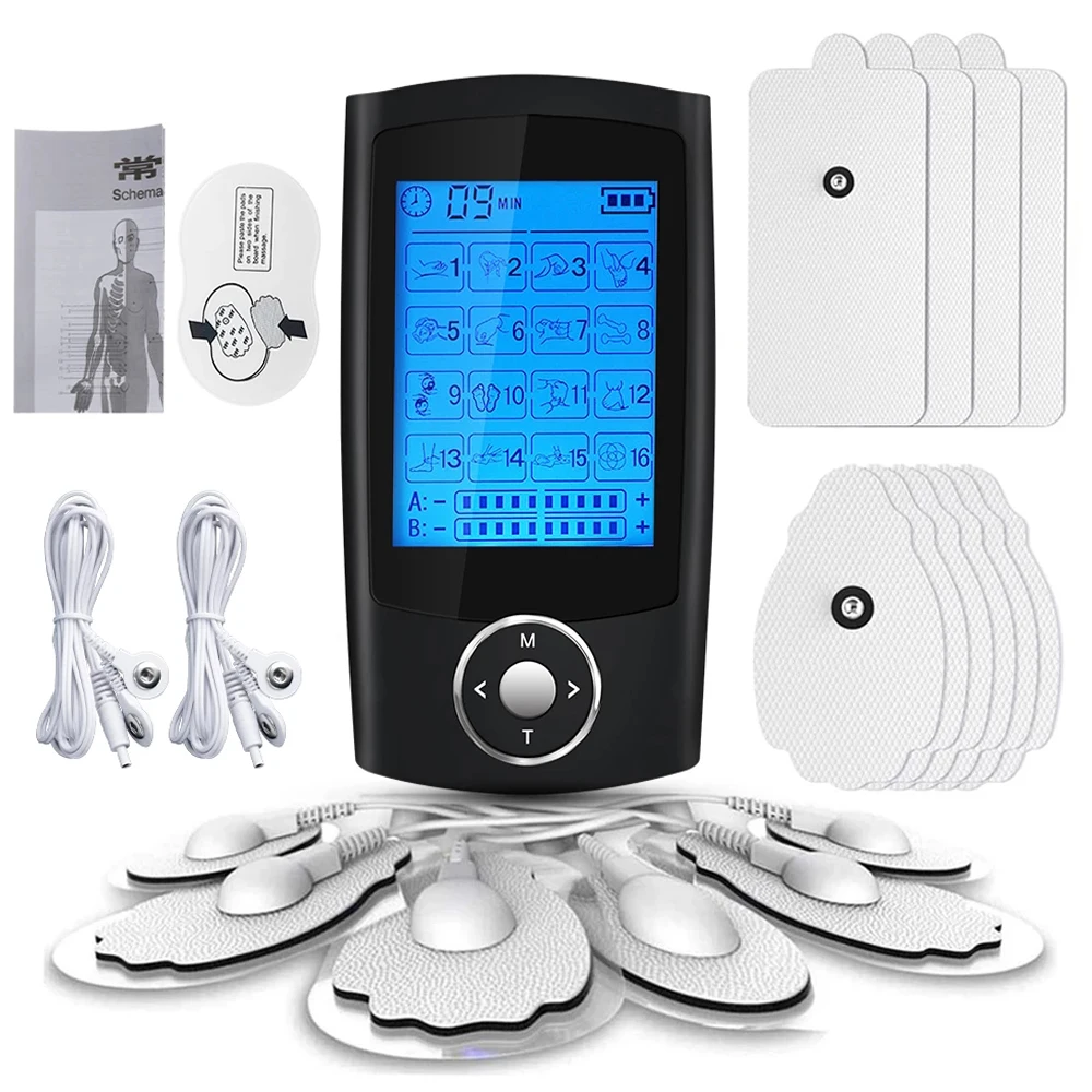 36-Mode Muscle Stimulator Electric EMS Acupuncture Body Muscle Massager Rechargeable Ten Digital Pulse Therapy Electrostimulator
36-Mode Muscle Stimulator Electric EMS Acupuncture Body Muscle Massager Rechargeable Ten Digital Pulse Therapy Electrostimulator