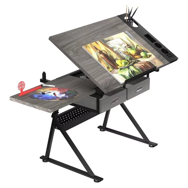 Bedroom apartment hotel drawing table, adjustable work table, adjustable drawing table, wooden table, folding table, art table
Bedroom apartment hotel drawing table, adjustable work table, adjustable drawing table, wooden table, folding table, art table