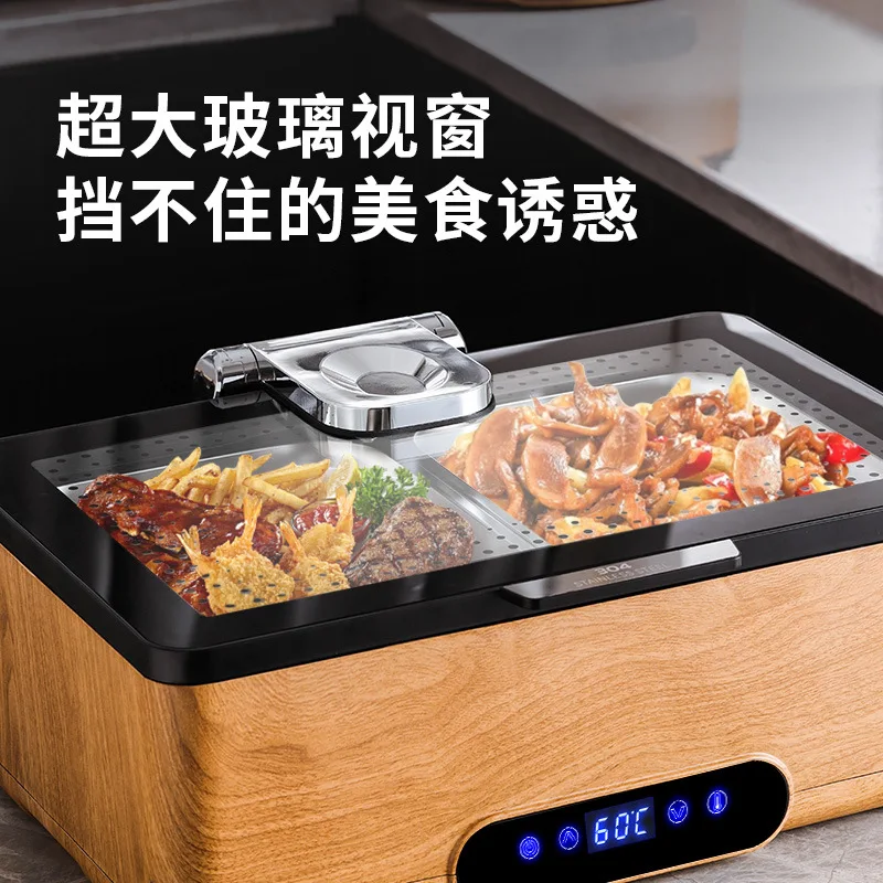 YFY high-grade buffet furnace electric heating wood grain cloth Fei furnace hotel insulation furnace hydraulic visual breakfast
YFY high-grade buffet furnace electric heating wood grain cloth Fei furnace hotel insulation furnace hydraulic visual breakfast