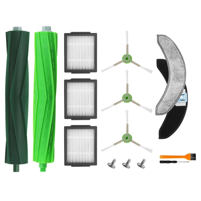 AT63-12 шт. резиновые щетки HEPA-фильтры, боковая щетка, ткань для швабры для Irobot Roomba Combo J7 +, запасные части для робота-пылесоса
AT63-12 шт. резиновые щетки HEPA-фильтры, боковая щетка, ткань для швабры для Irobot Roomba Combo J7 +, запасные части для робота-пылесоса