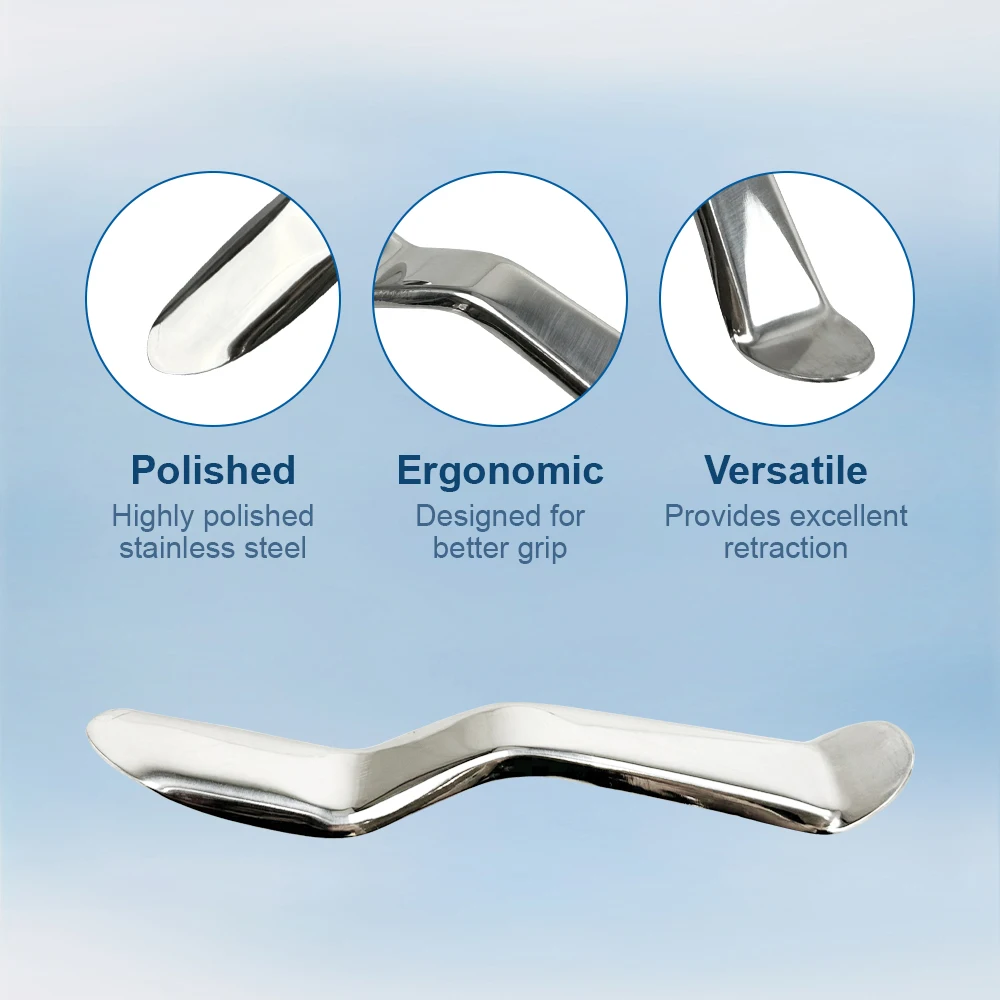 Dental Lip Cheek Retractor Surgical Implant Lip Hook Depressor Stainless Steel Lip Hook Clamp Metal Instruments Dentistry Tools
Dental Lip Cheek Retractor Surgical Implant Lip Hook Depressor Stainless Steel Lip Hook Clamp Metal Instruments Dentistry Tools