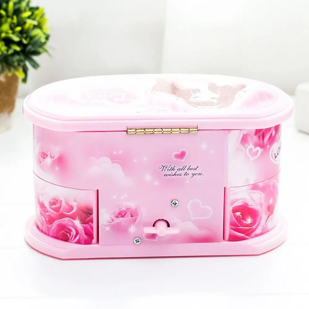 Cute Ballet Girl Music Box Cartoon Dustproof Rotating Musical Ornaments Small Drawers Dressing Mirror Music Box Home Decor
Cute Ballet Girl Music Box Cartoon Dustproof Rotating Musical Ornaments Small Drawers Dressing Mirror Music Box Home Decor