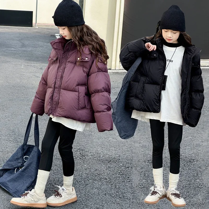 Girls' down jacket winter new foreign boy clothes Little girl hooded clothes children's winter thick coat120-160cm
Girls' down jacket winter new foreign boy clothes Little girl hooded clothes children's winter thick coat120-160cm