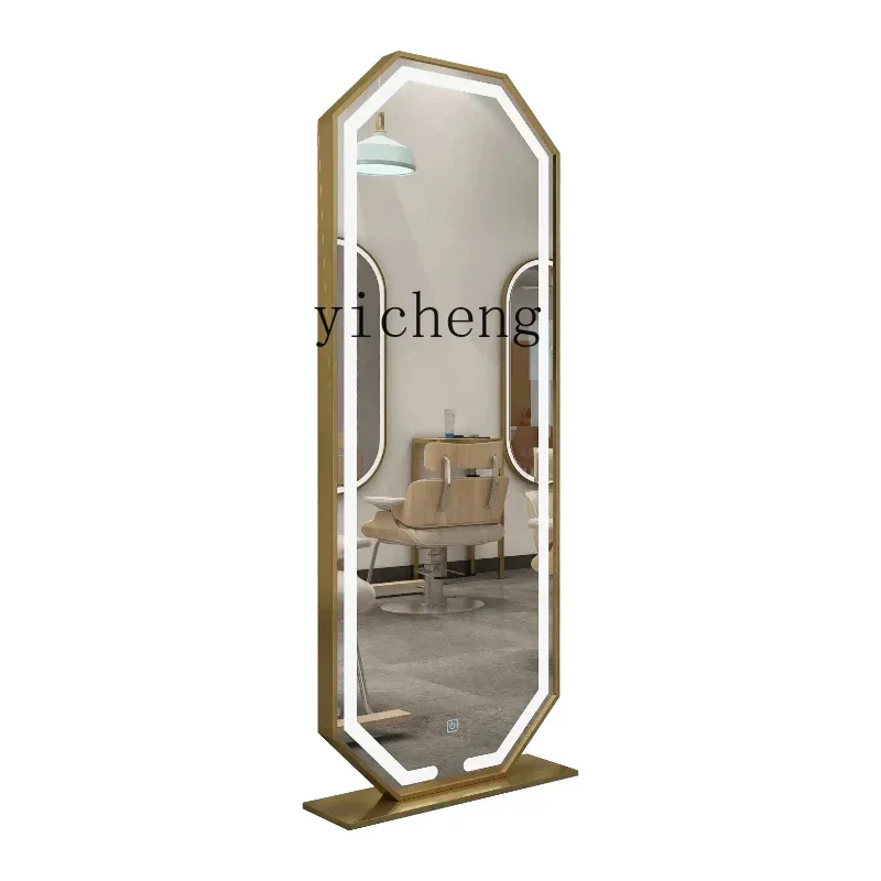 Zws. Nordic ins style dressing floor mirror clothing store fitting mirror with lamp home bedroom full body mirror
Zws. Nordic ins style dressing floor mirror clothing store fitting mirror with lamp home bedroom full body mirror