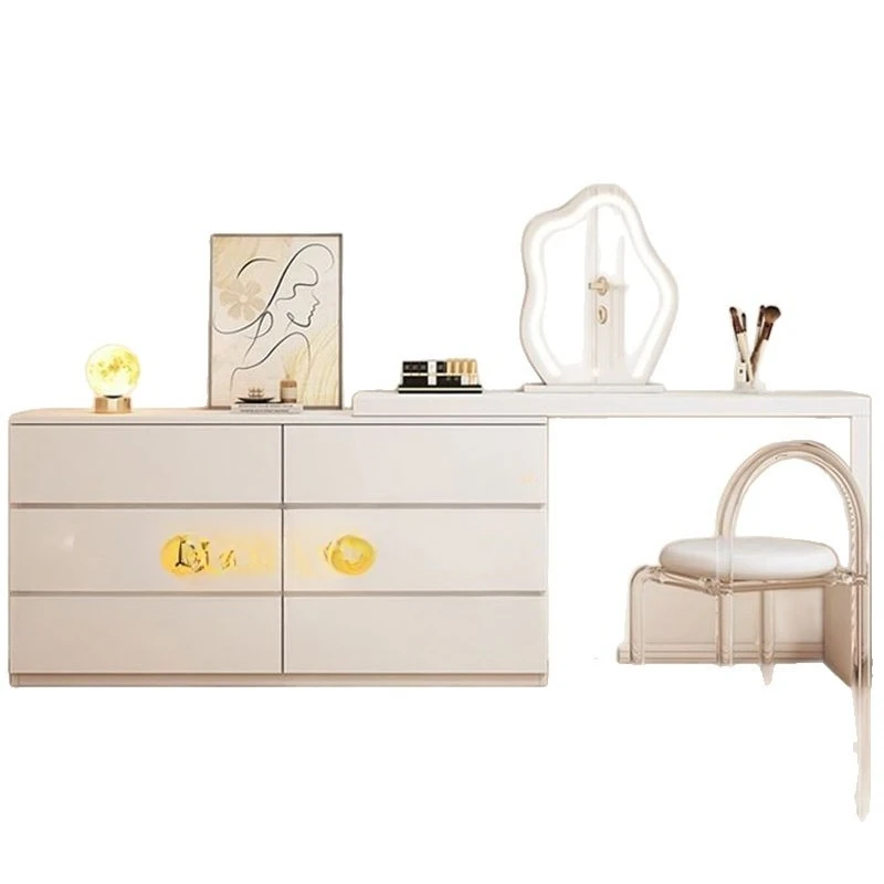 Master bedroom dresser chest integrated bedside cabinet cream wind bedroom modern simple light luxury
Master bedroom dresser chest integrated bedside cabinet cream wind bedroom modern simple light luxury