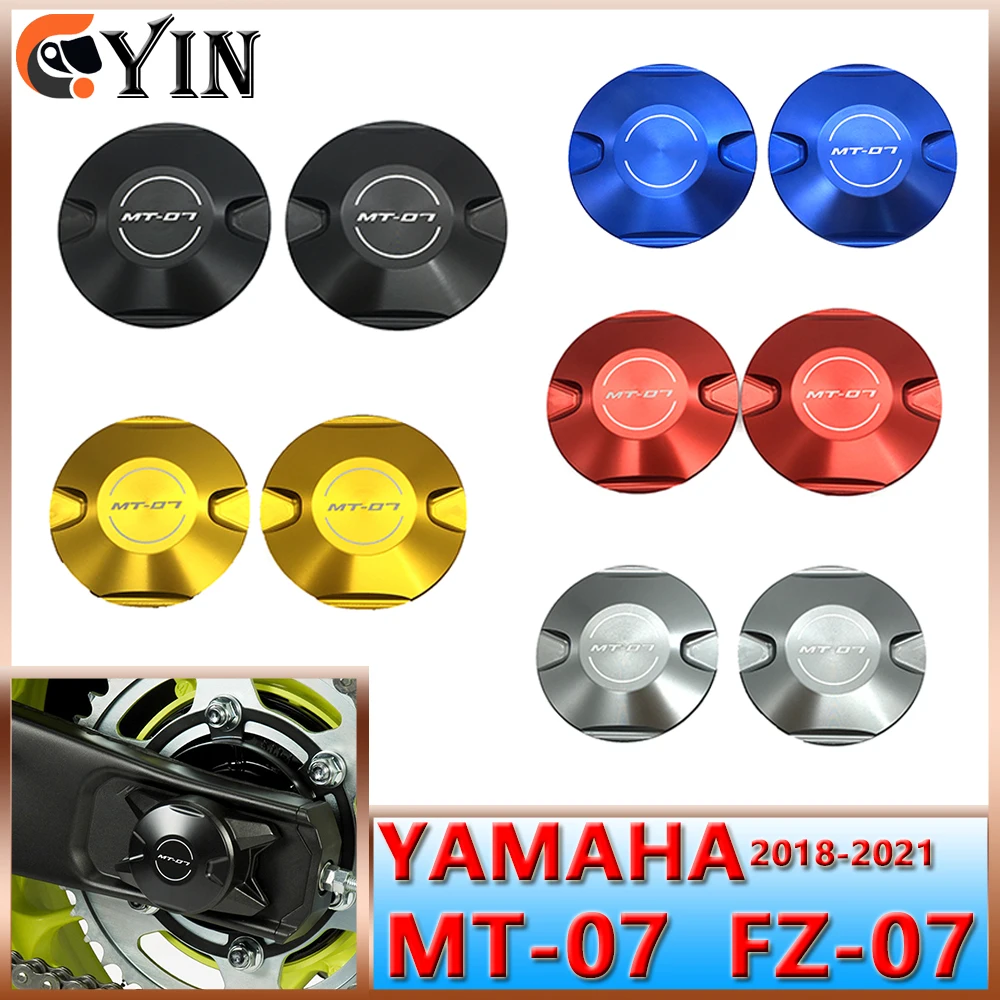 Motorcycle Accessories Rear Wheel Pin Cover Slider Decarative Cap Cover For Yamaha MT-07 FZ07 2018 2019 2020 2021 MT07 2018-2021
Motorcycle Accessories Rear Wheel Pin Cover Slider Decarative Cap Cover For Yamaha MT-07 FZ07 2018 2019 2020 2021 MT07 2018-2021