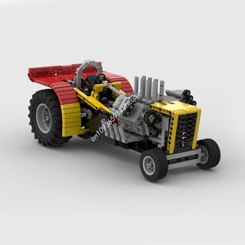 1062 шт. MOC RC Power Puller, модель трактора, строительные блоки, техника, креативная сборка, развивающие кирпичи, игрушки, подарки
1062 шт. MOC RC Power Puller, модель трактора, строительные блоки, техника, креативная сборка, развивающие кирпичи, игрушки, подарки