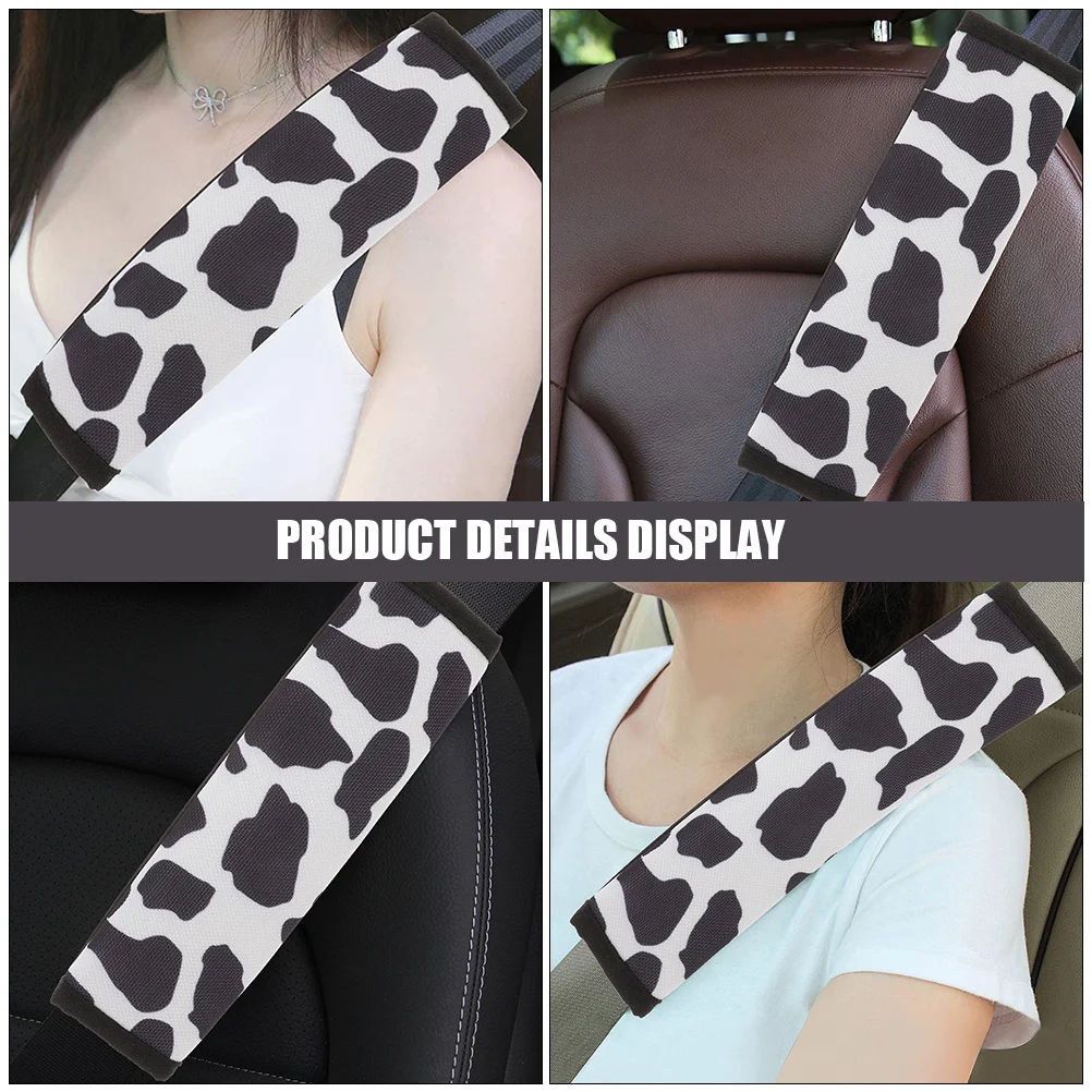 3Pcs Cow Print Car Shoulder Pads Cover Cushion Comfortable Driving Accessories Cow Print Covers Cover Car Covers
3Pcs Cow Print Car Shoulder Pads Cover Cushion Comfortable Driving Accessories Cow Print Covers Cover Car Covers