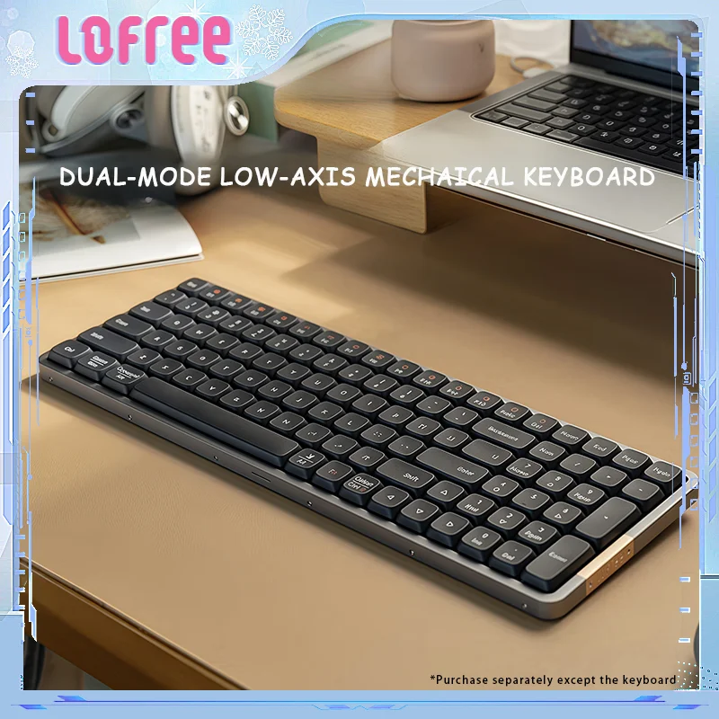 Lofree Flow Low Axis Беспроводная механическая клавиатура Bluetooth Двойной режим 84 клавиши Ноутбук ПК Ультратонкая игровая механическая клавиатура DIY
Lofree Flow Low Axis Беспроводная механическая клавиатура Bluetooth Двойной режим 84 клавиши Ноутбук ПК Ультратонкая игровая механическая клавиатура DIY