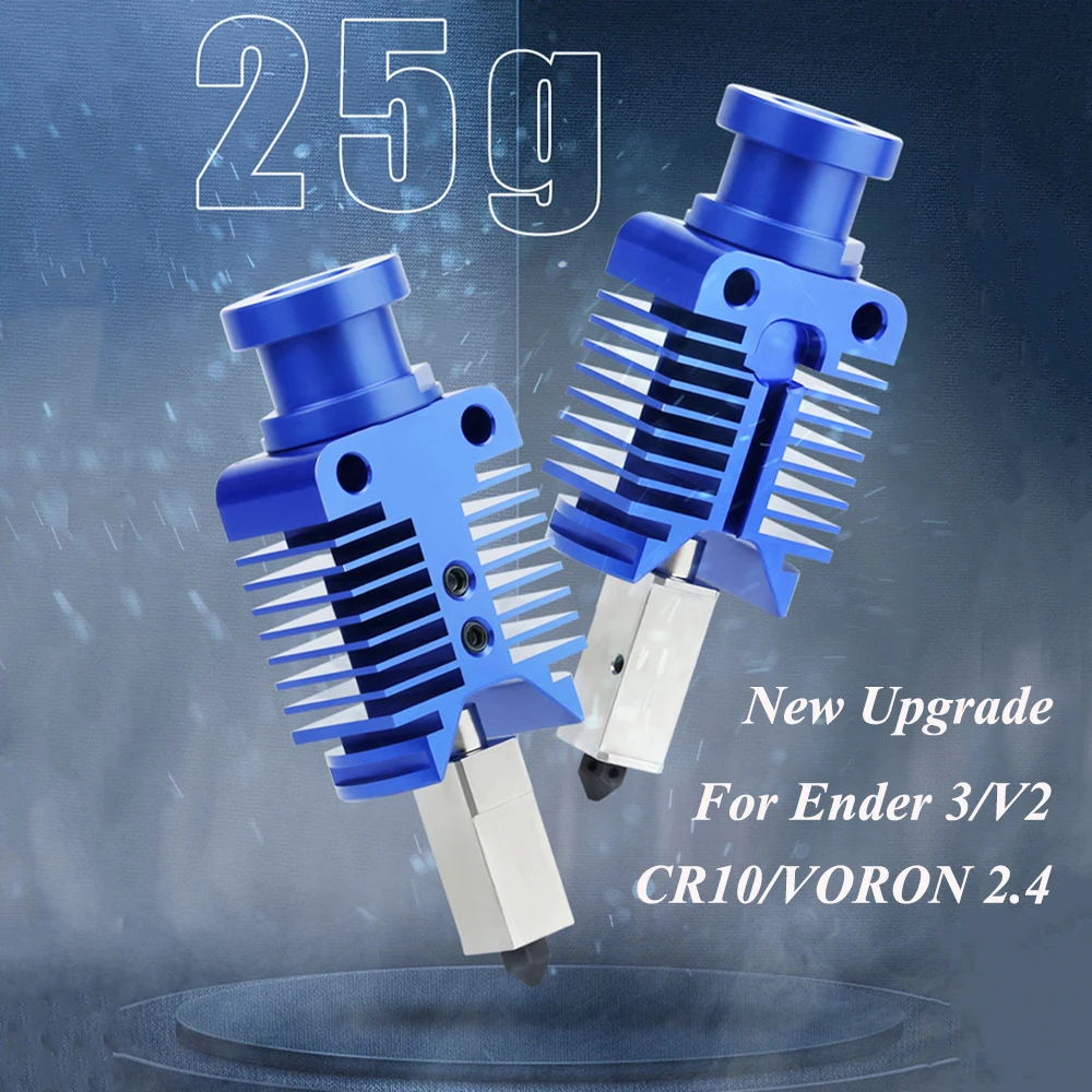 Upgrade 300°C High Speed Print Head Hotend Kit For Ender 3/CR10/VORON 2.4 Hi-End Extruder 3D Printer Parts for Ender 3 V2 CR10S
Upgrade 300°C High Speed Print Head Hotend Kit For Ender 3/CR10/VORON 2.4 Hi-End Extruder 3D Printer Parts for Ender 3 V2 CR10S