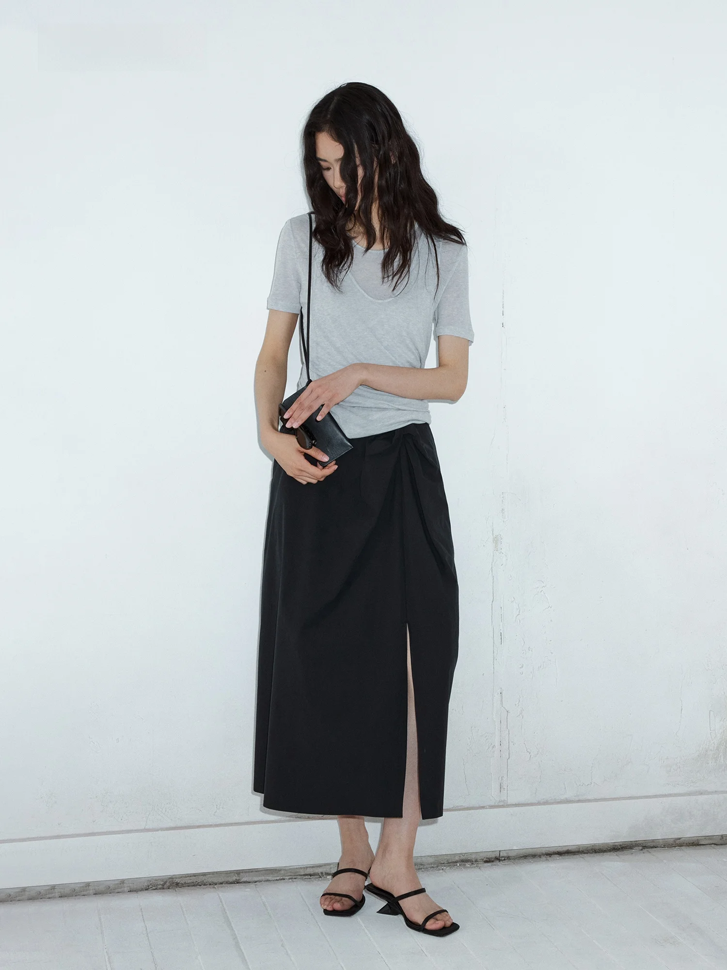 Ele Long Velvet Cotton Asymmetrical Skirt with Slit Midi Skirt Comfortable Cotton 00% Commute Sle A-Line Skirt
Ele Long Velvet Cotton Asymmetrical Skirt with Slit Midi Skirt Comfortable Cotton 00% Commute Sle A-Line Skirt