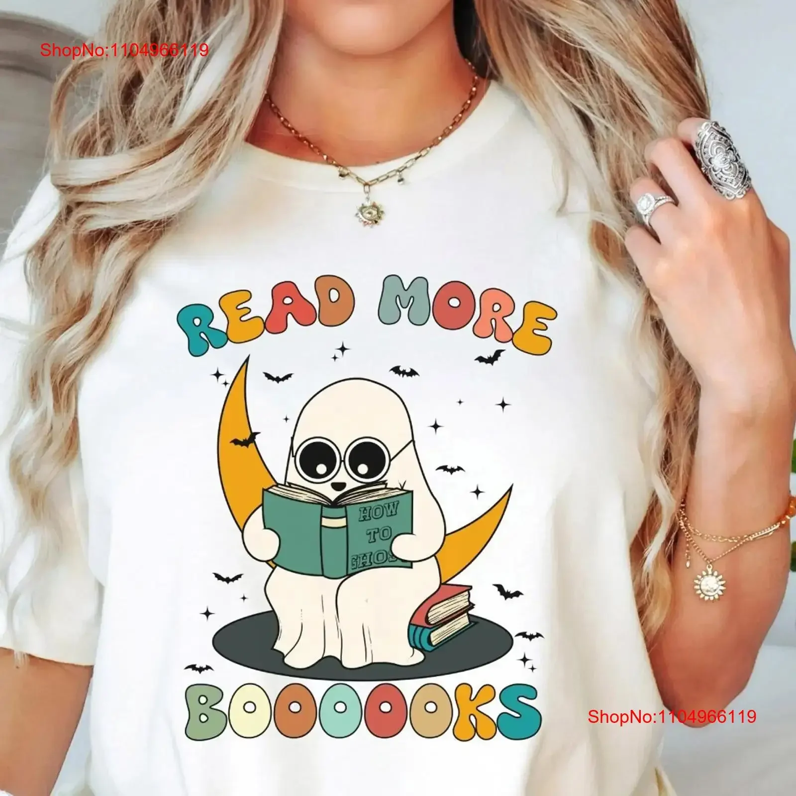 Ghost Books Reading Crewneck T Shirt Present For Librarian Cute Inspirational Book Lover Halloween School Idea vintage Washed
Ghost Books Reading Crewneck T Shirt Present For Librarian Cute Inspirational Book Lover Halloween School Idea vintage Washed