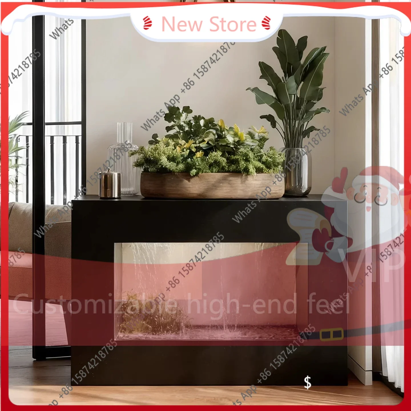 nm-Mn Modern Simple Stainless Steel Flower Box Office Living Room Entrance Decorative Cabinet Floor-to-ceiling High-end Water Or
nm-Mn Modern Simple Stainless Steel Flower Box Office Living Room Entrance Decorative Cabinet Floor-to-ceiling High-end Water Or