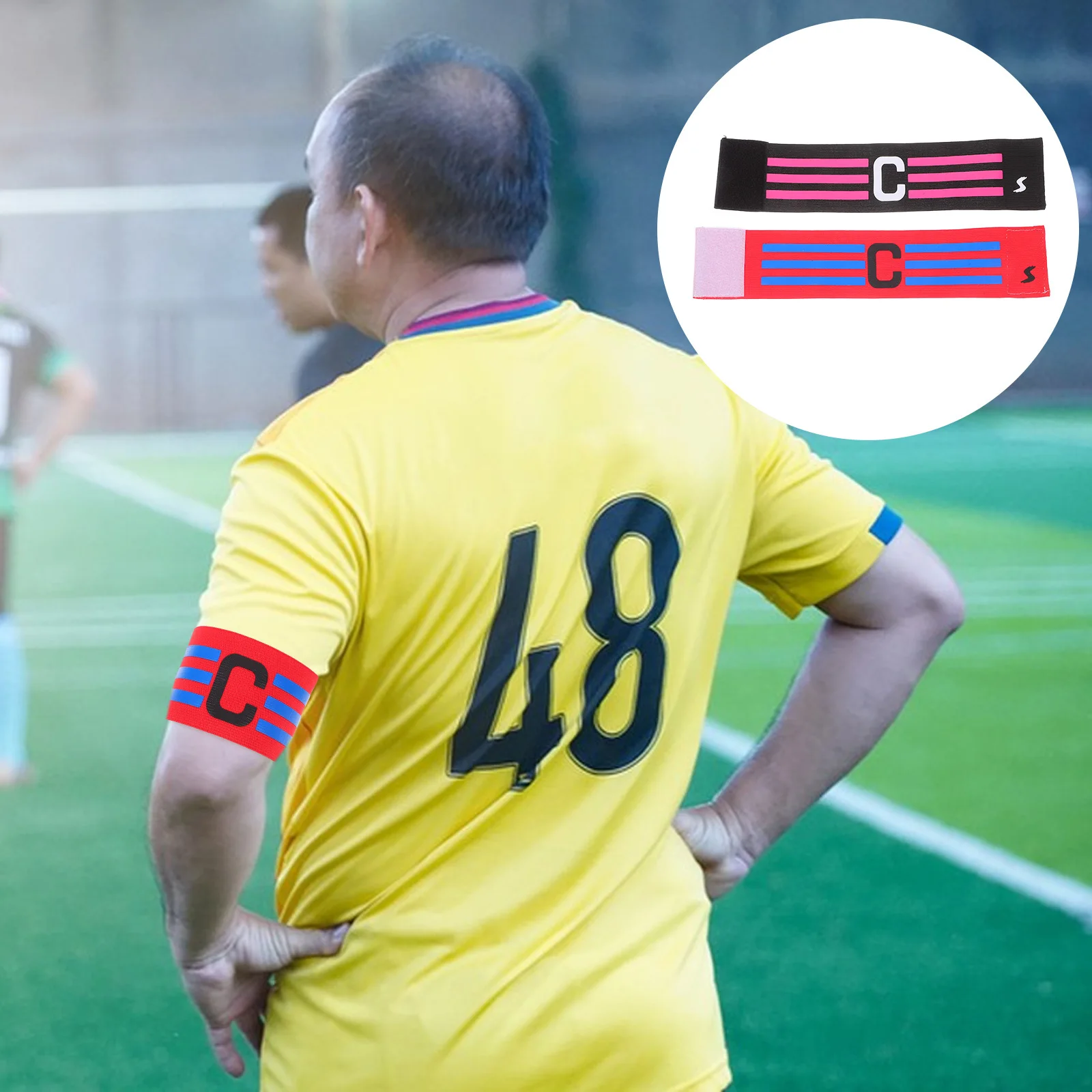Football Accessories Soccer Captain Armband Youth Armbands Long Sleeve Men Women
Football Accessories Soccer Captain Armband Youth Armbands Long Sleeve Men Women