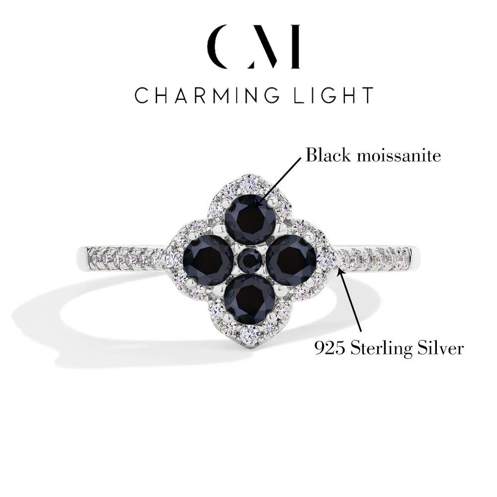 CHARMING Elegant D VVS1 Color 100% S925 Sterling Silver Moissanite Diamond Ring for Women Engagement Wedding Fine Jewelry Gifts
CHARMING Elegant D VVS1 Color 100% S925 Sterling Silver Moissanite Diamond Ring for Women Engagement Wedding Fine Jewelry Gifts