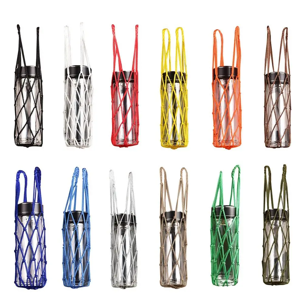 Изолированная чашка, тканая сетчатая сумка, крышка для стакана с водой, стеклянная чашка, защитная крышка для стакана с водой, ручная крышка для стакана с водой, изолированная крышка для чашки