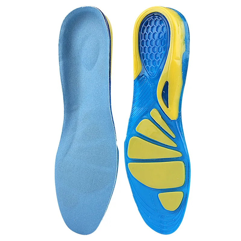 Silicone gel Shoes Insole Sports Shock Absorbing Insoles Men Women Soft non slip shoe pads arch support orthopedic Shoe sole
Silicone gel Shoes Insole Sports Shock Absorbing Insoles Men Women Soft non slip shoe pads arch support orthopedic Shoe sole