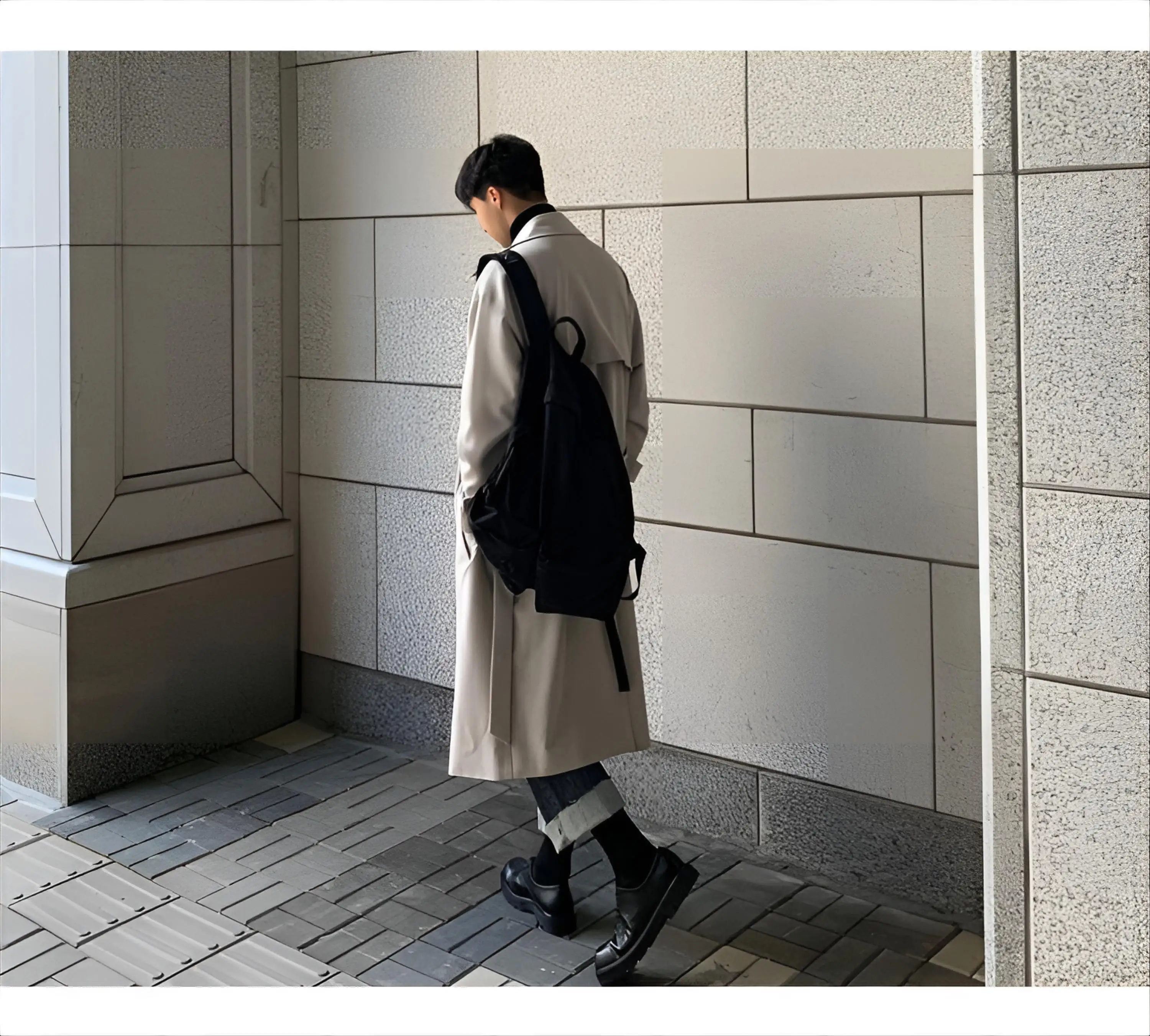 Trench Grey Coat Mens Covered Colorblock Contrast Gradient Graphics Printed Fashion Trendy Youthful Alternative Autumn Winter BF
Trench Grey Coat Mens Covered Colorblock Contrast Gradient Graphics Printed Fashion Trendy Youthful Alternative Autumn Winter BF