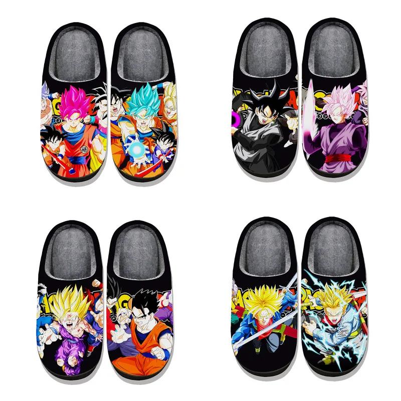 Anime Dragon Ball Plush Slippers Goku Vegeta Winter Fuzzy Warm Cotton Shoes Cute Cosplay Men Home Indoor Non-Slip Slipper Gifts
Anime Dragon Ball Plush Slippers Goku Vegeta Winter Fuzzy Warm Cotton Shoes Cute Cosplay Men Home Indoor Non-Slip Slipper Gifts