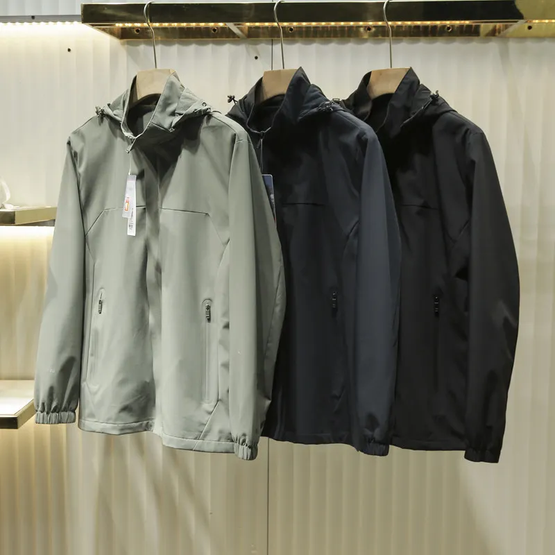Outdoor technology! European and American men's windproof, waterproof and breathable charge jacket, jacket and top spring
Outdoor technology! European and American men's windproof, waterproof and breathable charge jacket, jacket and top spring