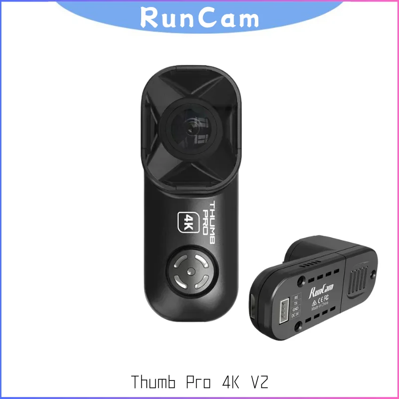 Камера RunCam Thumb Pro 4K V2 HD, Big FOV, 16 г, встроенный гироскоп, фильтр, широкоугольный, компактный дизайн для гоночного дрона FPV
Камера RunCam Thumb Pro 4K V2 HD, Big FOV, 16 г, встроенный гироскоп, фильтр, широкоугольный, компактный дизайн для гоночного дрона FPV