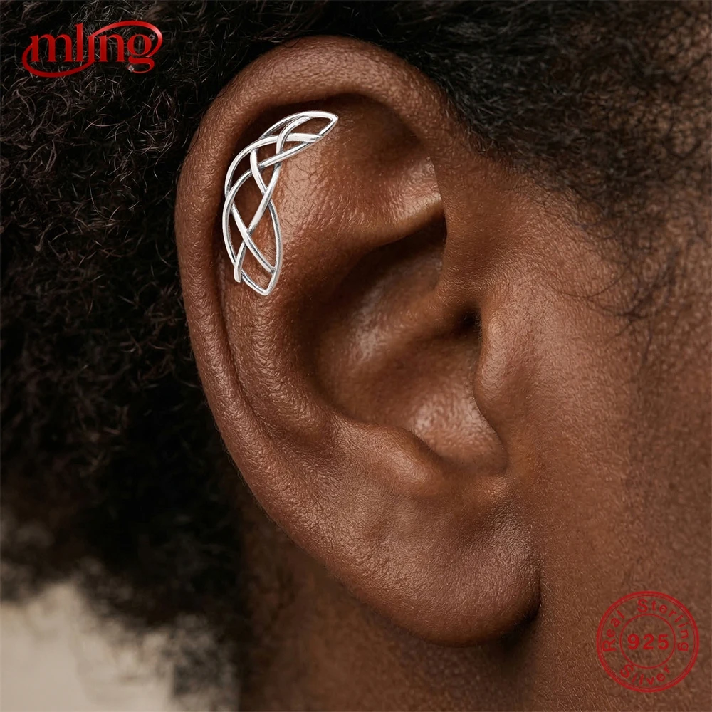 MLING 1PC Gothic 925 Sterling Silver Flat Back Piercing Ear Bone Stud Earring For Women Vine Cartilage Piercing Earring Jewelry
MLING 1PC Gothic 925 Sterling Silver Flat Back Piercing Ear Bone Stud Earring For Women Vine Cartilage Piercing Earring Jewelry