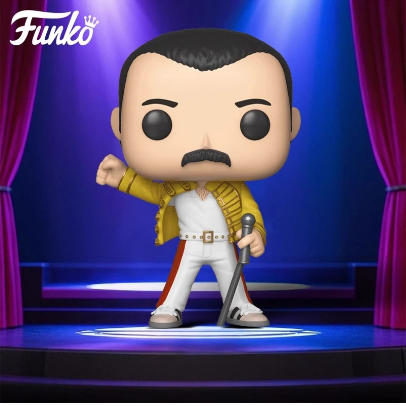 Genuine Edition FUNKO POP Queen:Freddie Mercury Anime Action Desktop Decoration Ornament Model Toys Collectible Model
Genuine Edition FUNKO POP Queen:Freddie Mercury Anime Action Desktop Decoration Ornament Model Toys Collectible Model