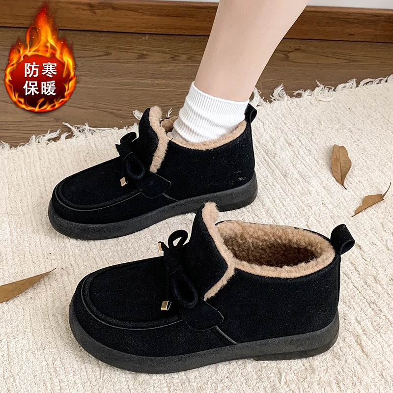 Women's Winter Warm Cotton Padded Shoes Thick Sole Down Waterproof Snow Boots for Women 2025 Non Slip Platform Ankle Botas Mujer
Women's Winter Warm Cotton Padded Shoes Thick Sole Down Waterproof Snow Boots for Women 2025 Non Slip Platform Ankle Botas Mujer