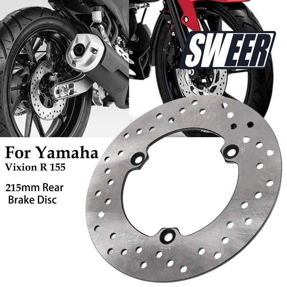 Suitable for Yamaha Vixion R 155 Motorcycle Rear Brake Disc Brake Pad Replace Modification Accessories Wheel Disc Brake Disc
Suitable for Yamaha Vixion R 155 Motorcycle Rear Brake Disc Brake Pad Replace Modification Accessories Wheel Disc Brake Disc
