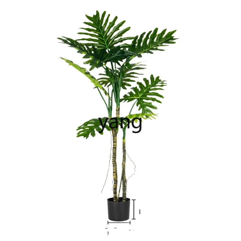 LMM Indoor Living Room Decoration Large Leaf Tropical Fake Trees Potted Bionic Green Plant Landscape Decoration
LMM Indoor Living Room Decoration Large Leaf Tropical Fake Trees Potted Bionic Green Plant Landscape Decoration