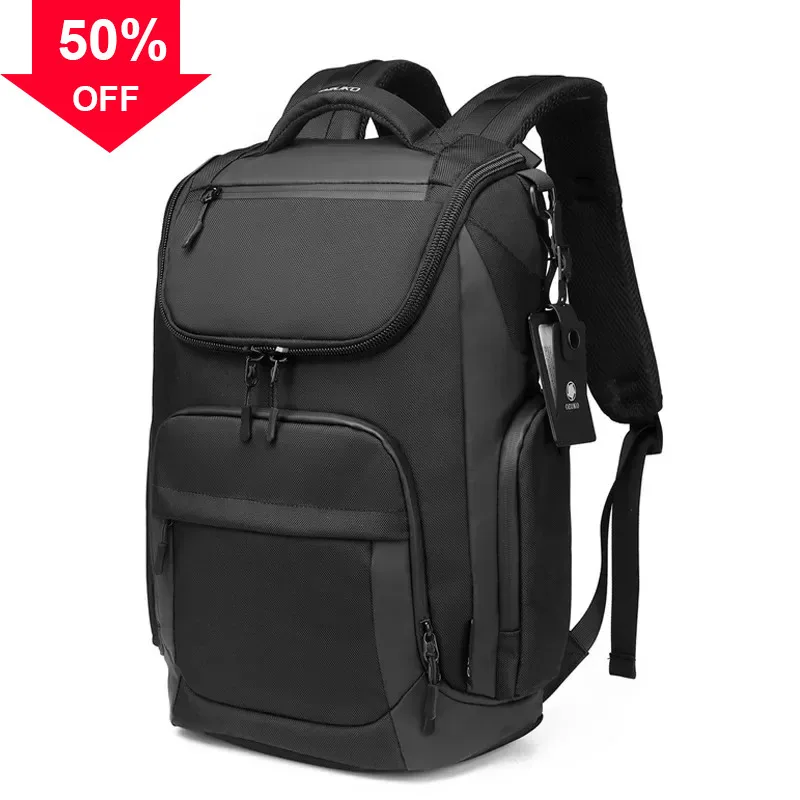 OZUKO Mochila Viaje Cabina 42x28*8 Capacity Waterproof Backpacks 15.6" Laptop Backpack Travel Business Male USB Charging Bag
OZUKO Mochila Viaje Cabina 42x28*8 Capacity Waterproof Backpacks 15.6" Laptop Backpack Travel Business Male USB Charging Bag