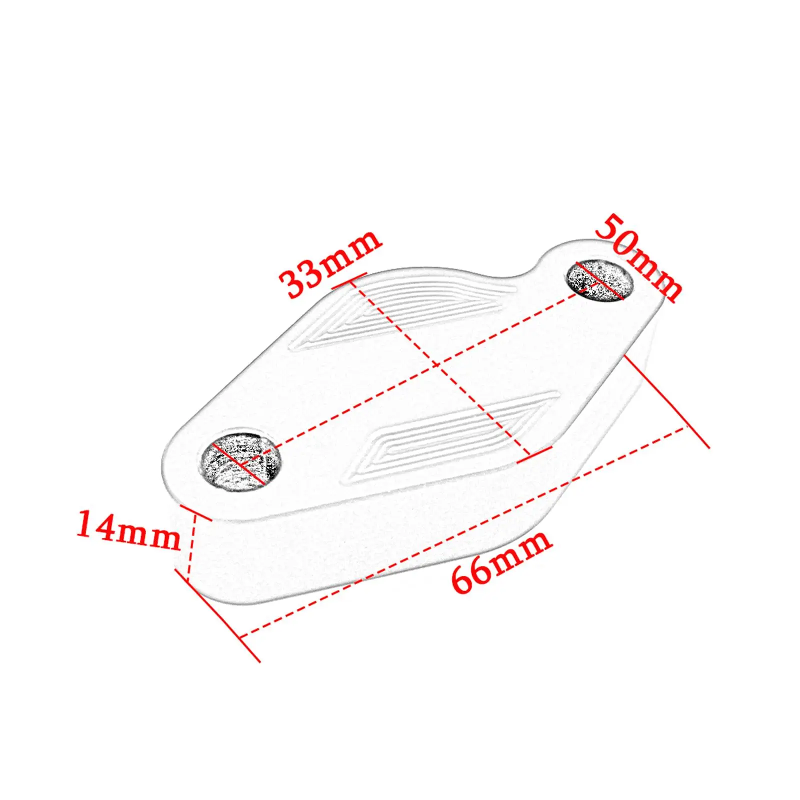Rear Parking Brake Block Off Plate Aluminium for Yamaha Raptor 700R SE
Rear Parking Brake Block Off Plate Aluminium for Yamaha Raptor 700R SE