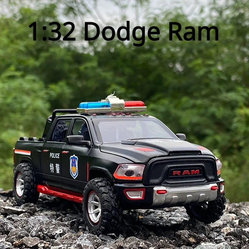 1:32 Scale Dodge Ram Police Car Diecast Alloy Pull Back Car Collectable Toy Gifts For Children
1:32 Scale Dodge Ram Police Car Diecast Alloy Pull Back Car Collectable Toy Gifts For Children