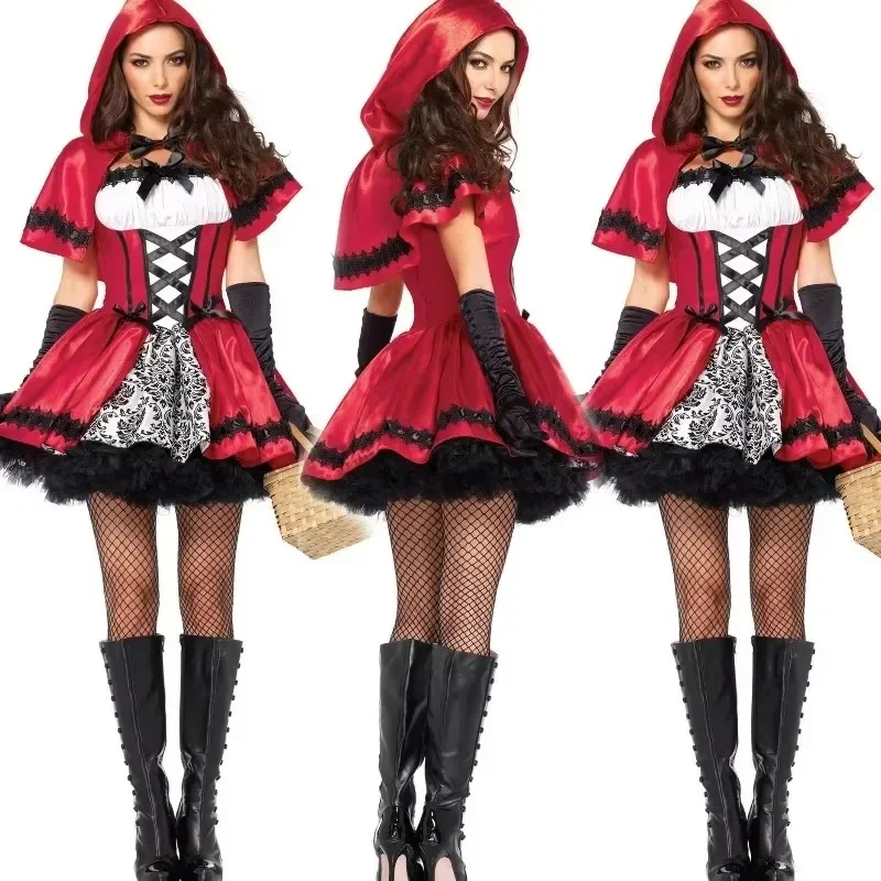 New Anime Queen Halloween Costume Popular Little Red Riding Hood Princess Uniform Game Uniform Anime Cosplay
New Anime Queen Halloween Costume Popular Little Red Riding Hood Princess Uniform Game Uniform Anime Cosplay