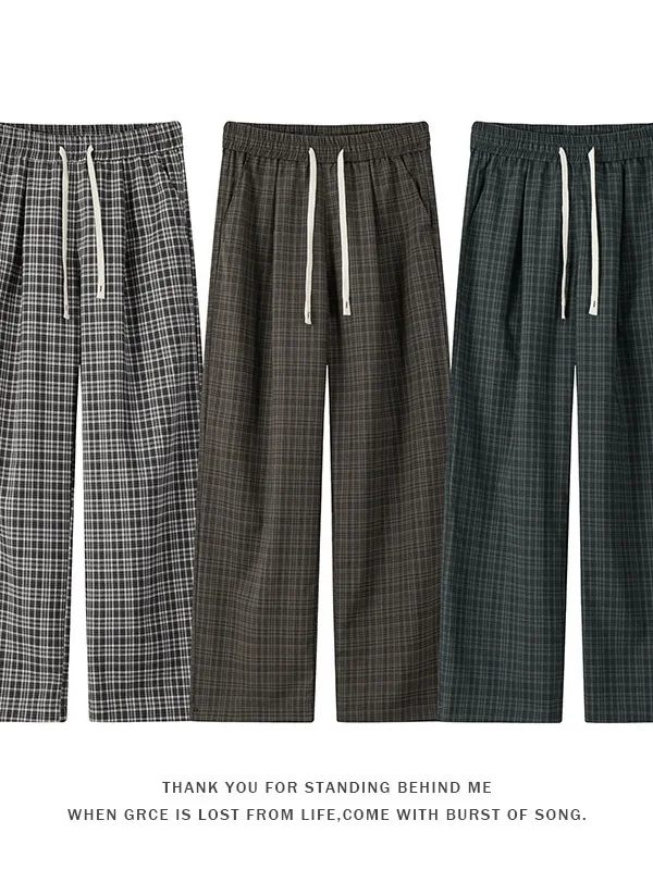 Мужские брюки премиум-класса в клетку, свободные, прямого кроя, летние, тонкие, повседневные, длинные, удобные, широкие брюки-чинос
Мужские брюки премиум-класса в клетку, свободные, прямого кроя, летние, тонкие, повседневные, длинные, удобные, широкие брюки-чинос