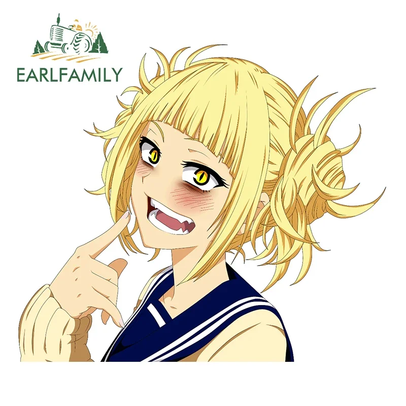EARLFAMILY 13cm x 11.2cm for Himiko Toga Car Stickers Anime Decal Graffiti Funny Vinyl Car Accessories Waterproof Sunscreen
EARLFAMILY 13cm x 11.2cm for Himiko Toga Car Stickers Anime Decal Graffiti Funny Vinyl Car Accessories Waterproof Sunscreen