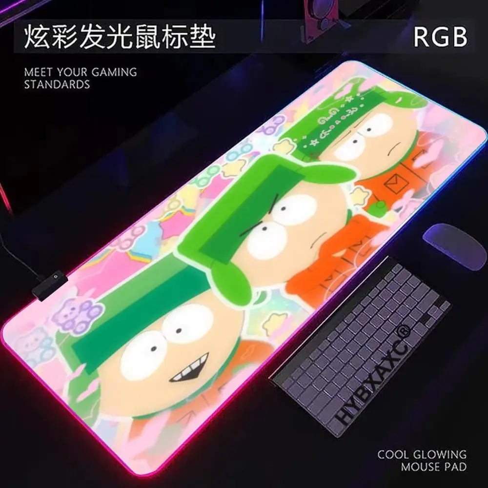 RGB LED HD South Park Mouse Pad Large gaming mat,extended desk pad,custom anime mousepad,RUB mouse mat,non slip surface XAXC
RGB LED HD South Park Mouse Pad Large gaming mat,extended desk pad,custom anime mousepad,RUB mouse mat,non slip surface XAXC