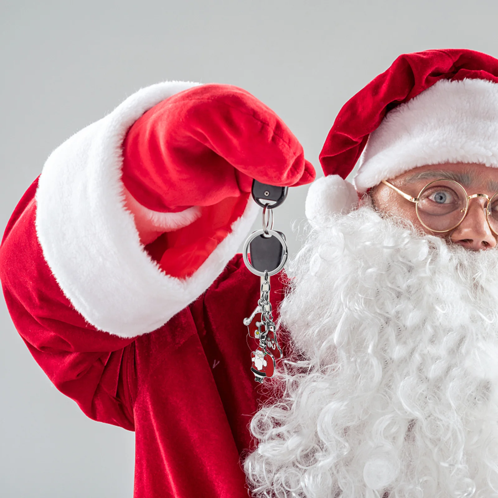 2Pcs Creative Santa Claus Christmas Keychains Bag Pendant Snowflake Hanging Keyring Xmas Decoration Christmas Key Chain
2Pcs Creative Santa Claus Christmas Keychains Bag Pendant Snowflake Hanging Keyring Xmas Decoration Christmas Key Chain