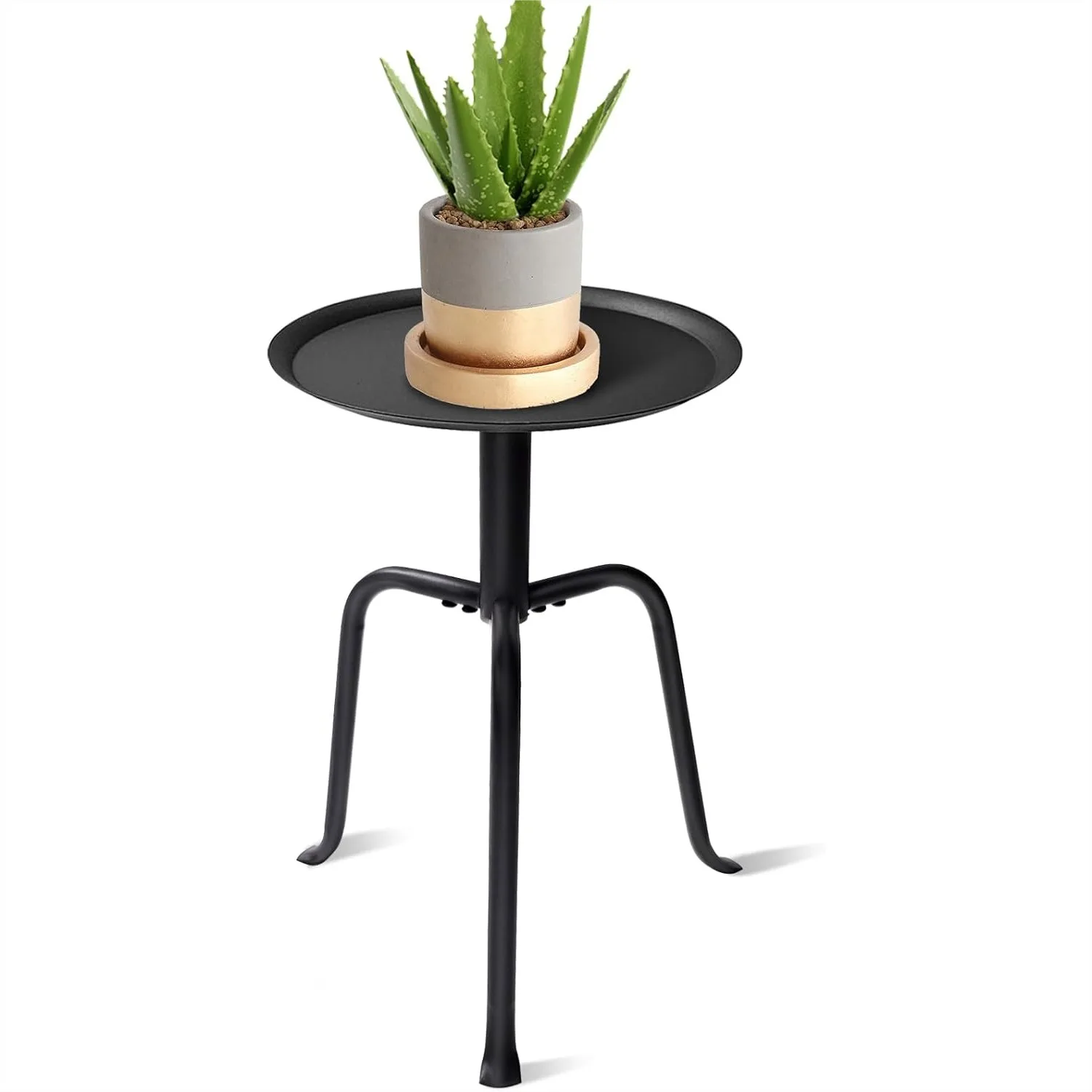 Mid Century Plant Stand Indoor, Heavy Duty Metal Flower Pot Stand with Raised Edge, Round Side End Table for Living Room
Mid Century Plant Stand Indoor, Heavy Duty Metal Flower Pot Stand with Raised Edge, Round Side End Table for Living Room