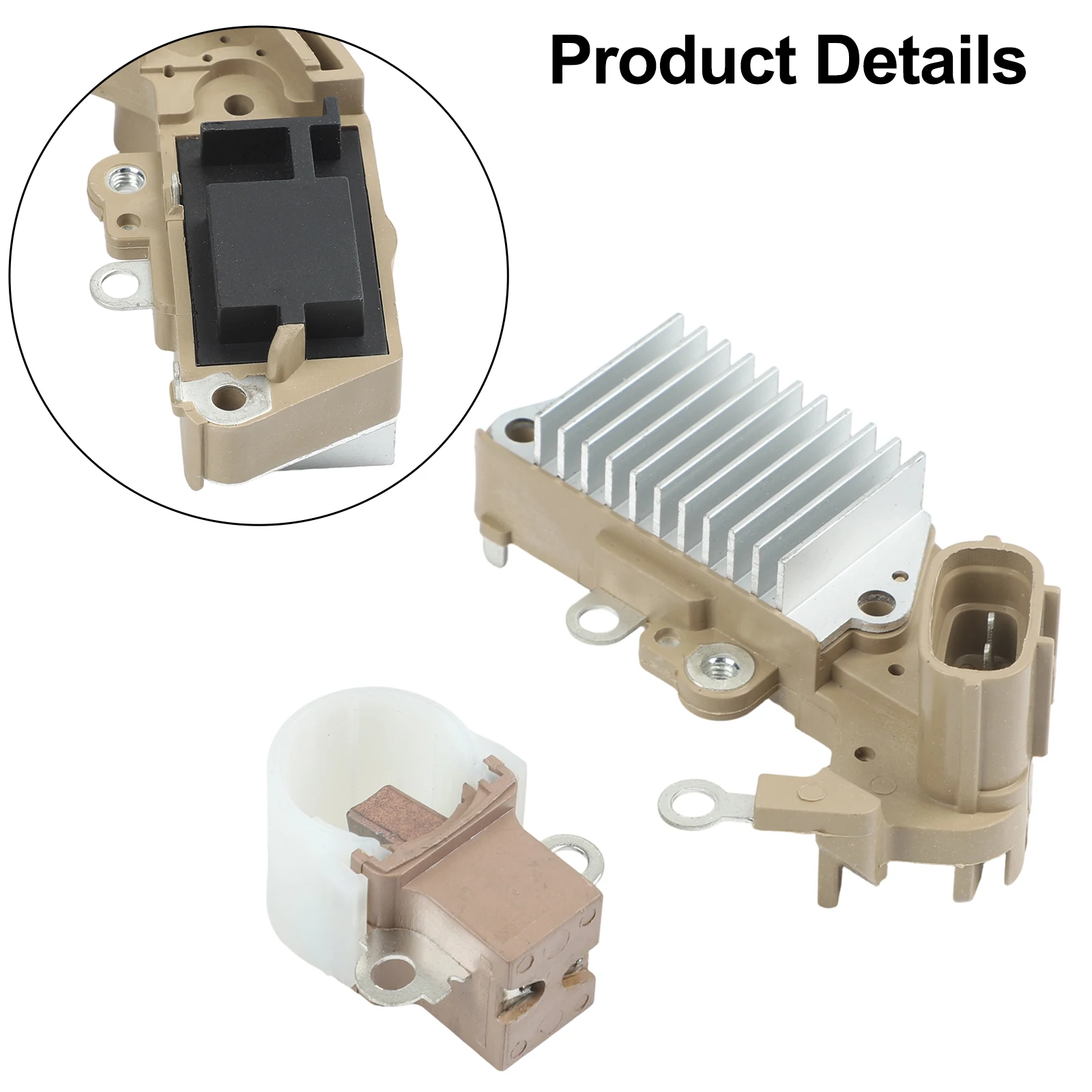 Auto Electrical Part Voltage Regulator DIY Car Repair Reduces Risk Of Electrical Failures Plastic And Metal Construction
Auto Electrical Part Voltage Regulator DIY Car Repair Reduces Risk Of Electrical Failures Plastic And Metal Construction