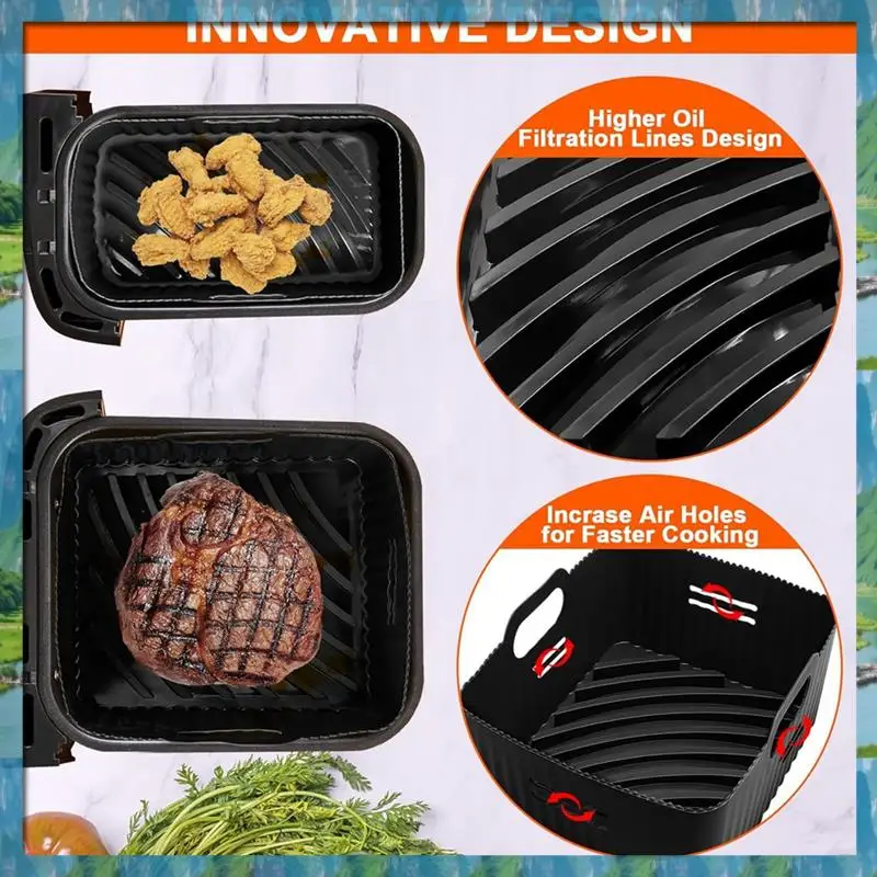The Air Fryer Rubber Tips Replacement Cap Cover For Air Fryer Grill Plate Rubber Bumpers Tool 20PCS
The Air Fryer Rubber Tips Replacement Cap Cover For Air Fryer Grill Plate Rubber Bumpers Tool 20PCS