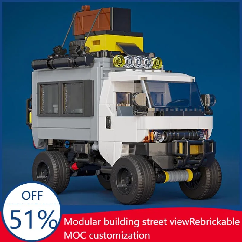 578PCS Modified Off-Road Kei Series Truck V2 MOC Model Custom Blocks DIY Assembly Educational Toy For Boy Birthday Festival Gift
578PCS Modified Off-Road Kei Series Truck V2 MOC Model Custom Blocks DIY Assembly Educational Toy For Boy Birthday Festival Gift