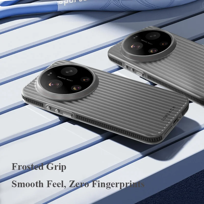 LeReach TOC ICICLE For Xiaomi 17 Ultra 5G Case 3D Anti-Slip Side Grips Micron-Level Frosted Back Cover Protection
LeReach TOC ICICLE For Xiaomi 17 Ultra 5G Case 3D Anti-Slip Side Grips Micron-Level Frosted Back Cover Protection