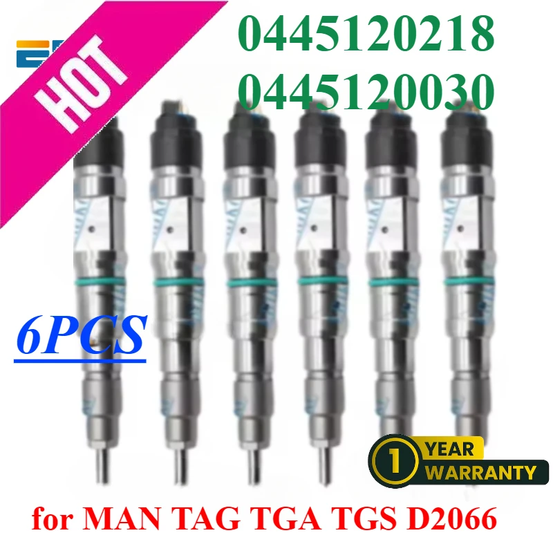 6 шт. форсунок дизельных двигателей 0445120030 0445120218 в сборе для MAN TAG TGA TGS D2066 51101006032 51101006125
6 шт. форсунок дизельных двигателей 0445120030 0445120218 в сборе для MAN TAG TGA TGS D2066 51101006032 51101006125