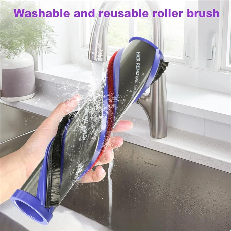 AC39-High Torque Suction Floor Brush Head For Dyson V7 V8 V10 V11 V15 Vacuum Cleaner Parts Anti-Tangle Deep Clean For Carpets
AC39-High Torque Suction Floor Brush Head For Dyson V7 V8 V10 V11 V15 Vacuum Cleaner Parts Anti-Tangle Deep Clean For Carpets