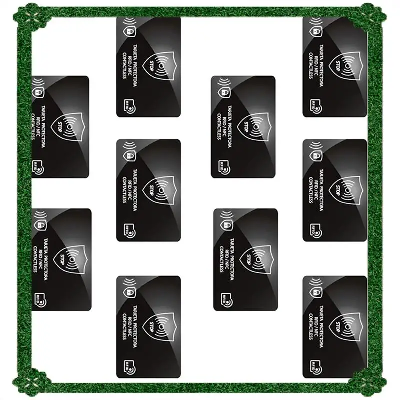 24-Hour Delivery 10Pcs Anti-Theft Shield RFID Blocking Card Holder NFC IC Bank Card Security Protection Wallet Secure Case Block
24-Hour Delivery 10Pcs Anti-Theft Shield RFID Blocking Card Holder NFC IC Bank Card Security Protection Wallet Secure Case Block
