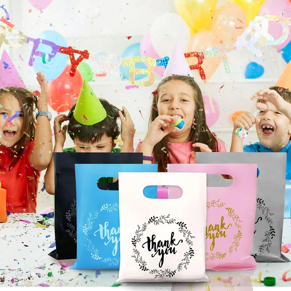 100 Pcs/Pack Custom Logo Thank You Handle Plastic Bags Jewelry Gift Treat Packaging Tote Bag for Wedding Business Party Decor
100 Pcs/Pack Custom Logo Thank You Handle Plastic Bags Jewelry Gift Treat Packaging Tote Bag for Wedding Business Party Decor